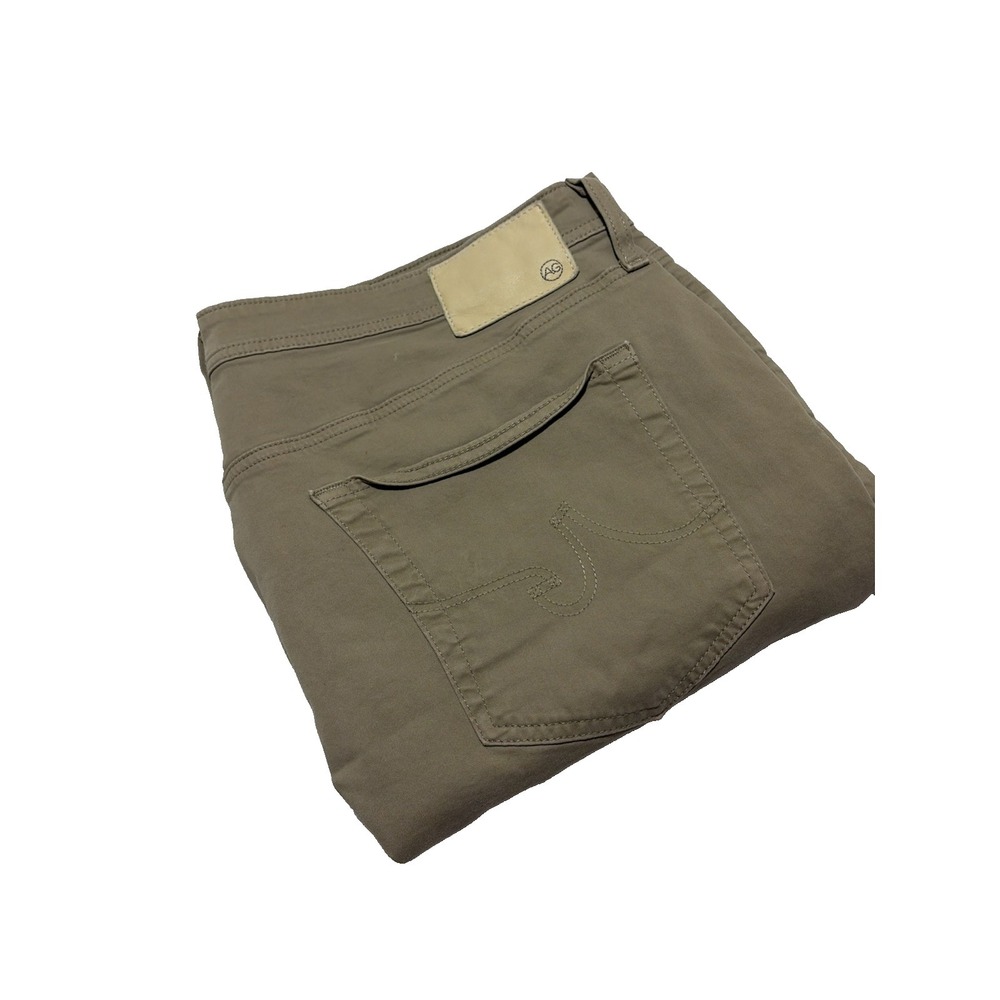 AG‎ Adriano Goldschmied Everett Pants 40x34  Act 40x29 Slim Straight Taupe